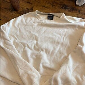 Nike Women’s Off White Crop Sweatshirt